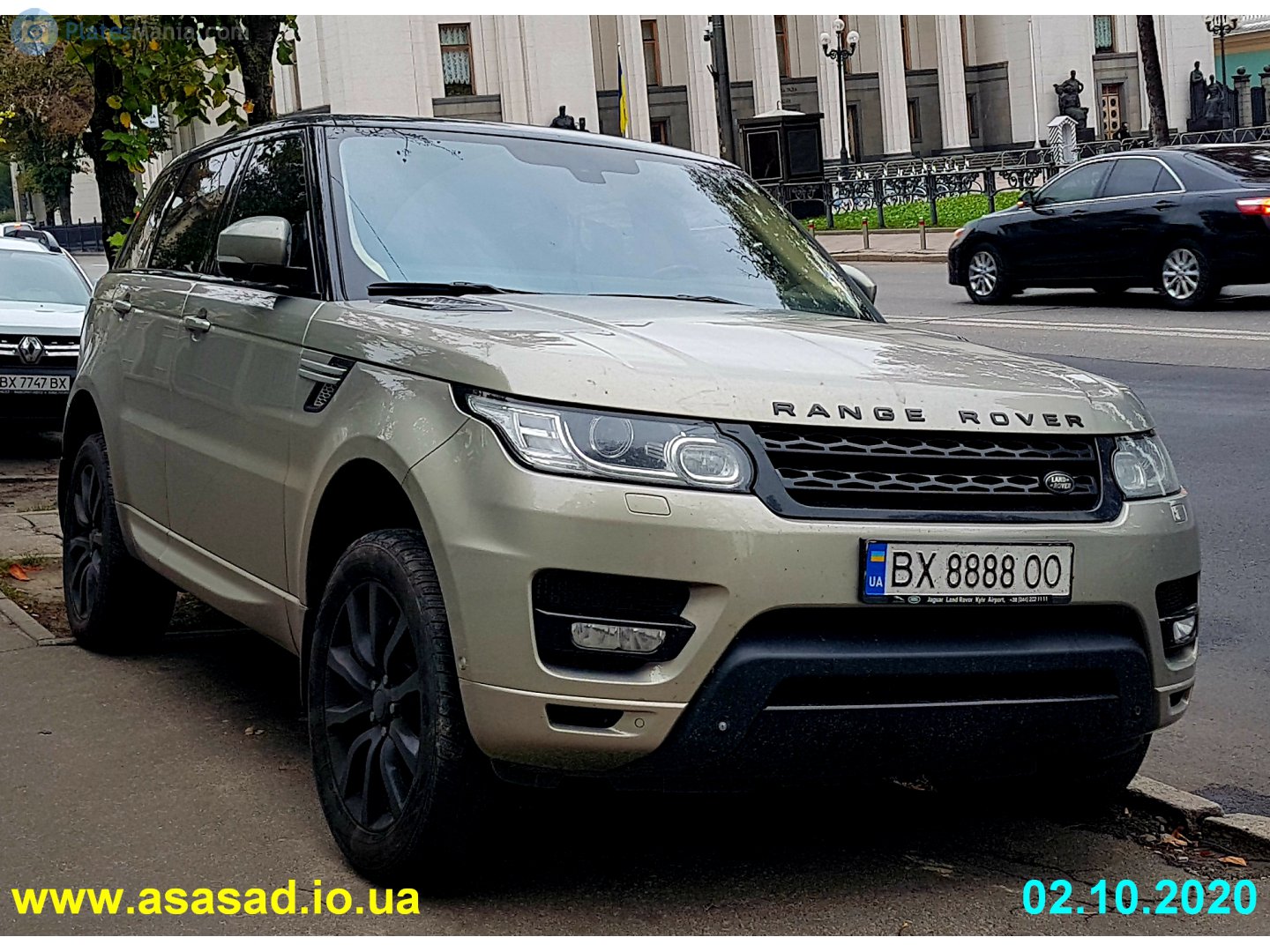 BX 8888 OO, Land Rover Range Rover Sport 2nd gen (L494), 2013–2017