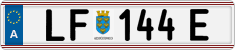 License plate of Austria, Regular plates