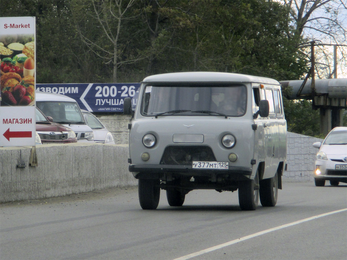у 377 мт 125, UAZ 452 452В/2206 Minibus, 1967–