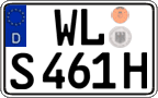 German license plate, Plates for oldtimers (type 