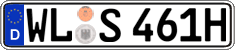 German license plate, Plates for oldtimers (type 