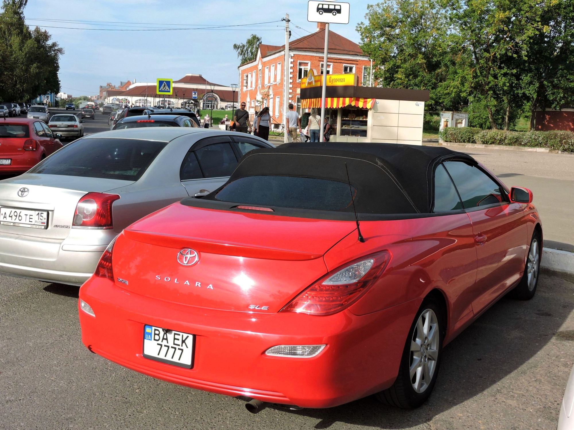 BA 7777 EK, Toyota Camry Solara 2nd gen Convertible (XV30), 2003–2008