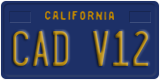 California, Vanity Plates