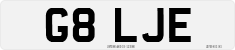 License plate of the United Kingdom, 1983 year system
