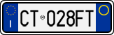 License plate of Italy, Cars (1994 year series)