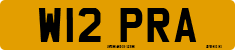 License plate of the United Kingdom, 1983 year system