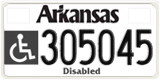 Arkansas, Disabled (12345(6))