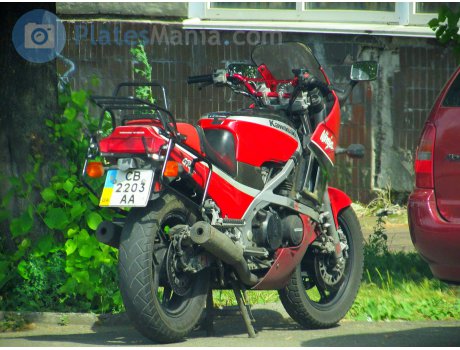 CB 2203 AA, Kawasaki Ninja 600R / GPZ600R