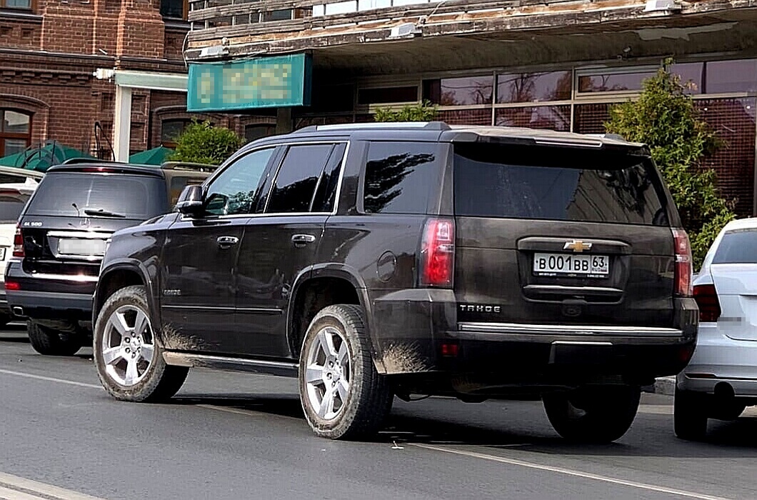 в 001 вв 63, Chevrolet Tahoe 4th gen (GMTK2UC), 2014–2020
