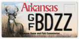 Arkansas, Specialty plates (AB XXXX / XXXXX)