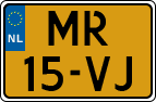 License plate of the Netherlands, Motorcycles