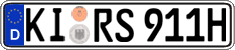 German license plate, Plates for oldtimers (type 