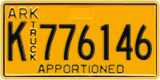 Arkansas, Apportioned (A 123456)