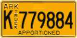 Arkansas, Apportioned (A 123456)