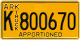 Arkansas, Apportioned (A 123456)