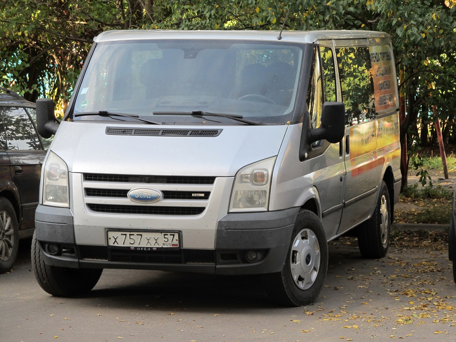 х 757 хх 57, Ford Transit 3rd gen Van (V347/V348), 1st facelift, 2006–2014