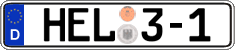 German license plate, Regional authorities