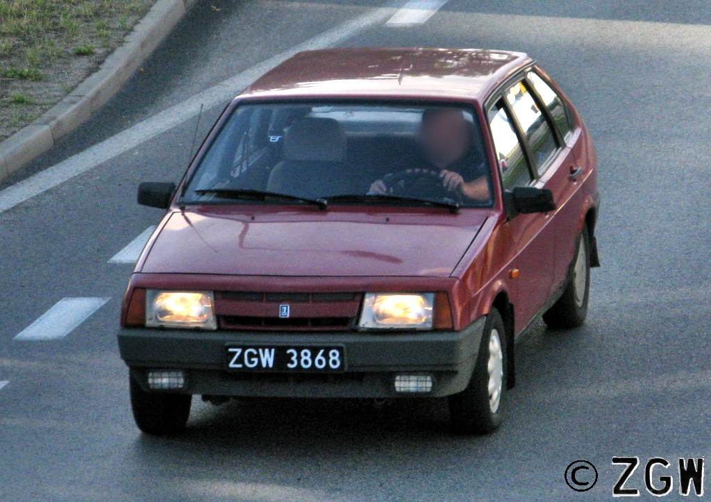 ZGW 3868, Lada (VAZ) 2109 2109 Спутник (Samara/Forma/Sputnik), 1987–2004 (–2011 for others)