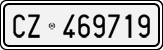 License plate of Italy, Cars (1927 year series)