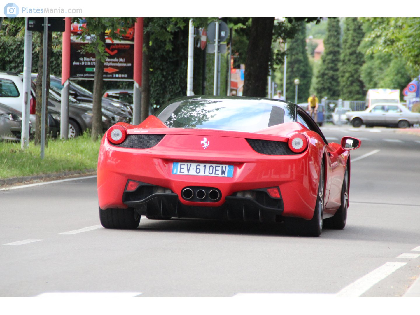 EV 610 EW, Ferrari 458 1st gen Italia (F142), 2009–2015