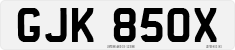 License plate of the United Kingdom, 1963 year system