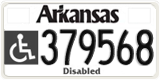 Arkansas, Disabled (12345(6))