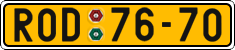 License plate of the Czech Republic, Commercial vehicles (1960)