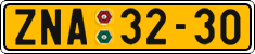 License plate of the Czech Republic, Commercial vehicles (1960)