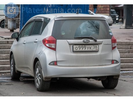 о999ук38, Subaru Trezia