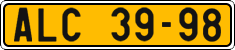 License plate of the Czech Republic, Commercial vehicles (1960)