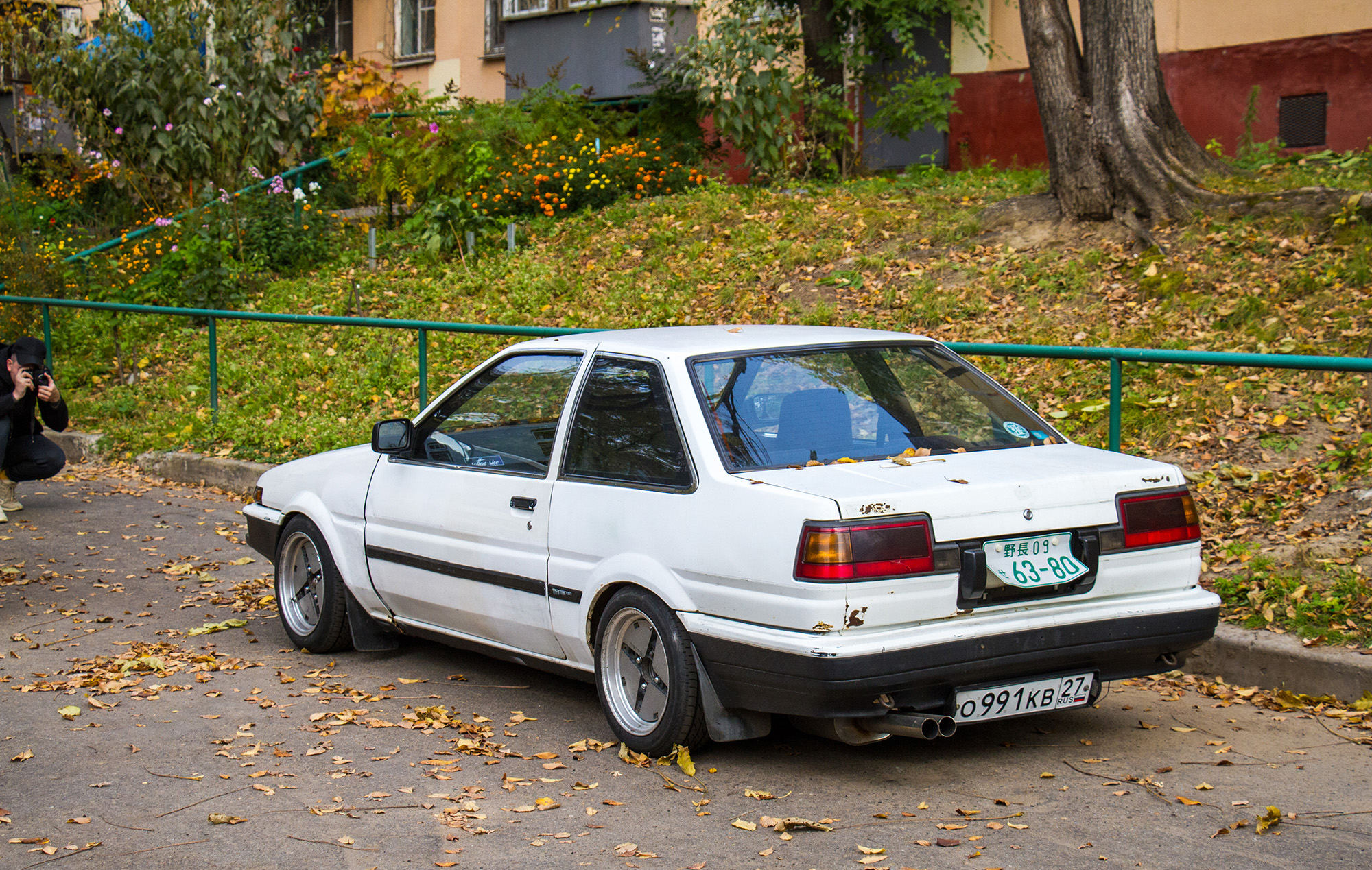 о 991 кв 27, Toyota Sprinter Trueno 4th gen Coupe (AE85/AE86), 1983–1987