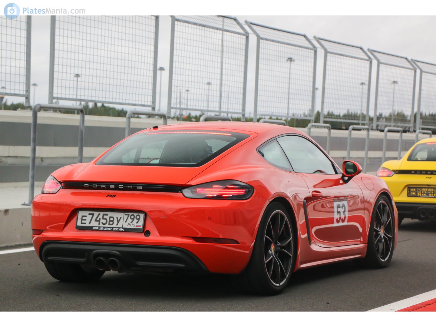 е 745 ву 799, Porsche Cayman 3rd gen 718 Cayman (982C), 2016–