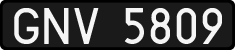 License plates of Poland, 1976 year system