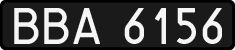 License plates of Poland, 1976 year system