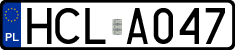 License plates of Poland, Authorities