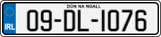 License plate of Ireland, Regular plates
