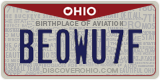 Ohio, Vanity Plates
