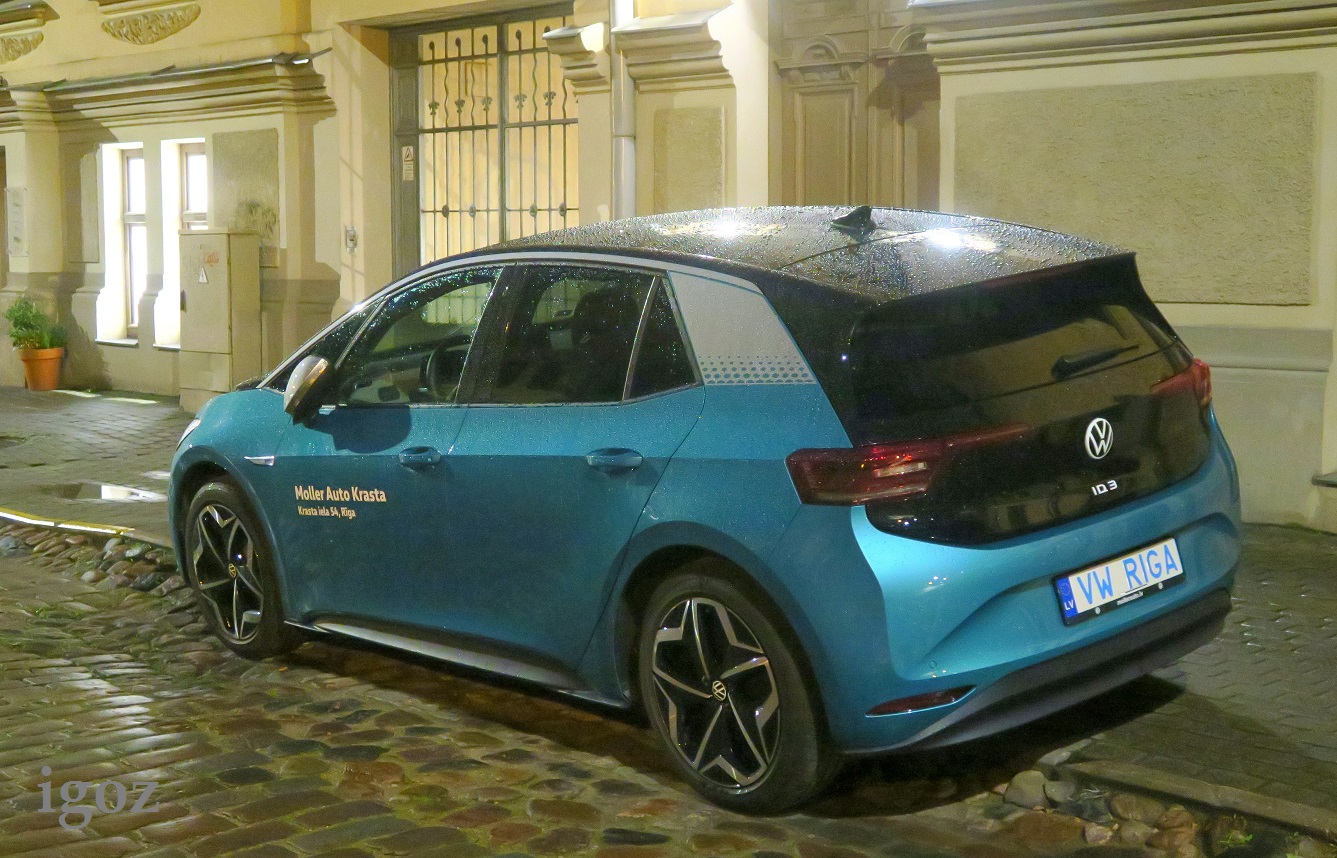 VW RIGA, Volkswagen ID.3 1st gen (E11), 2020–