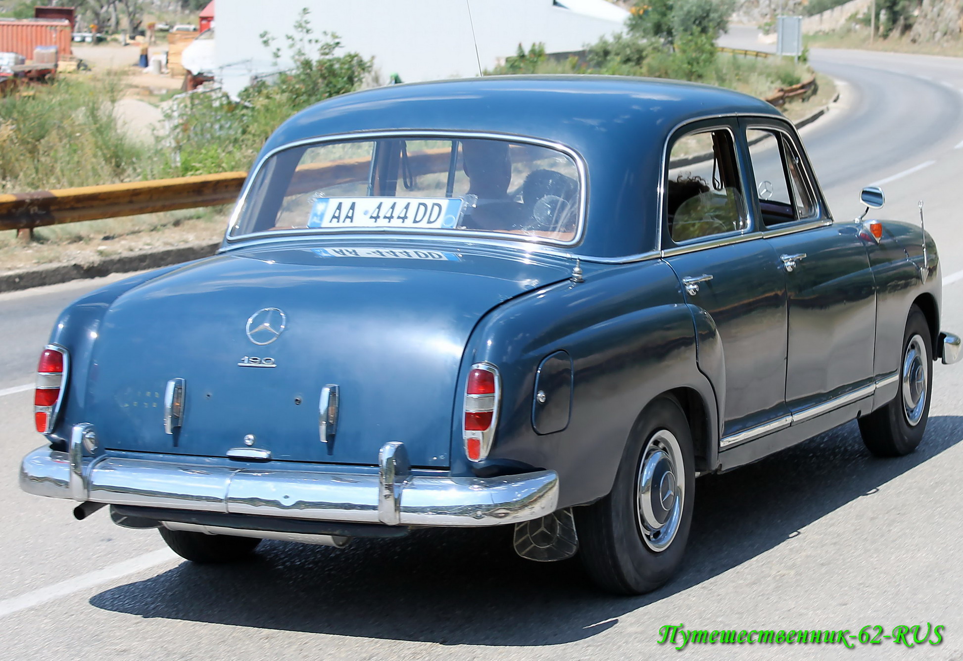 AA 444 DD, Mercedes-Benz E-Klasse 180/190 Sedan (W120/W121), 1953–1962