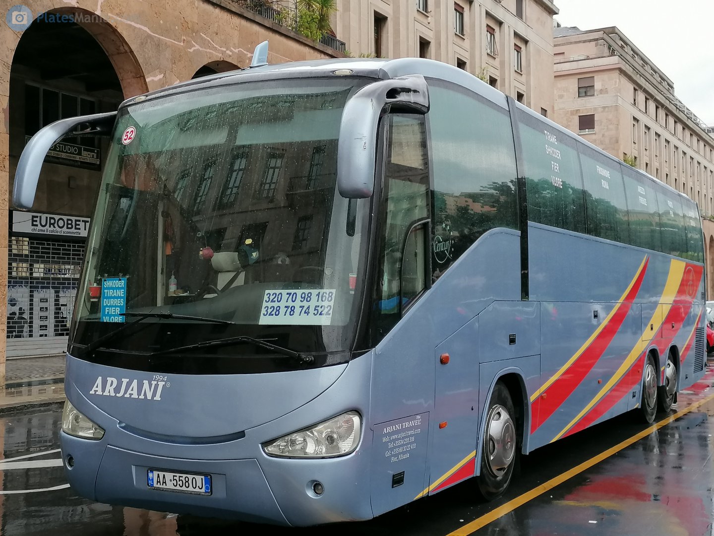 AA 558 OJ, Irizar Century III 1st gen, 2nd facelift, 2004–2013