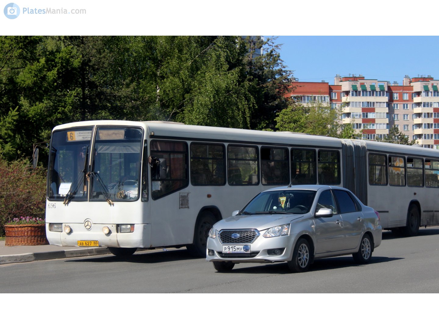 ав 627 60, Mercedes-Benz O345G 