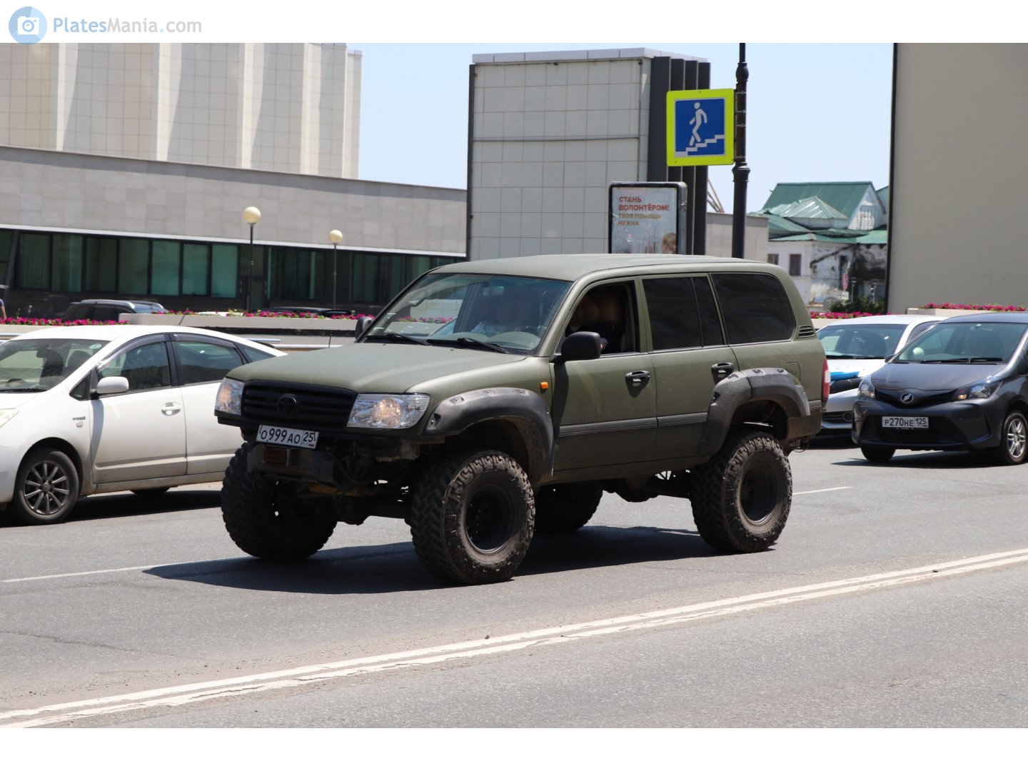 о 999 ао 25, Toyota Land Cruiser 100 (J100), 1998–2007