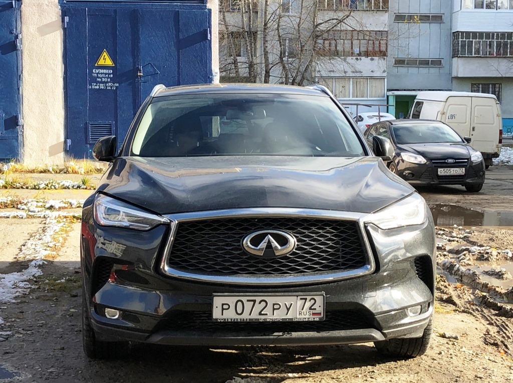 р 072 ру 72, Infiniti QX50/EX-Series 2nd gen QX (J55), 2017–