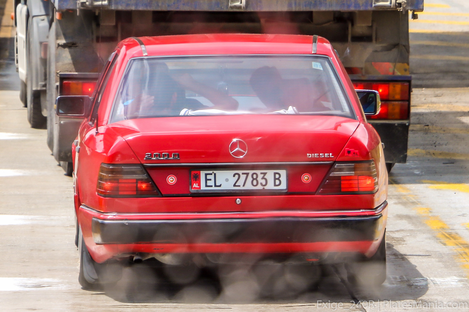 EL 2783 B, Mercedes-Benz E-Klasse 1st gen Sedan (W124), 1984­–1995