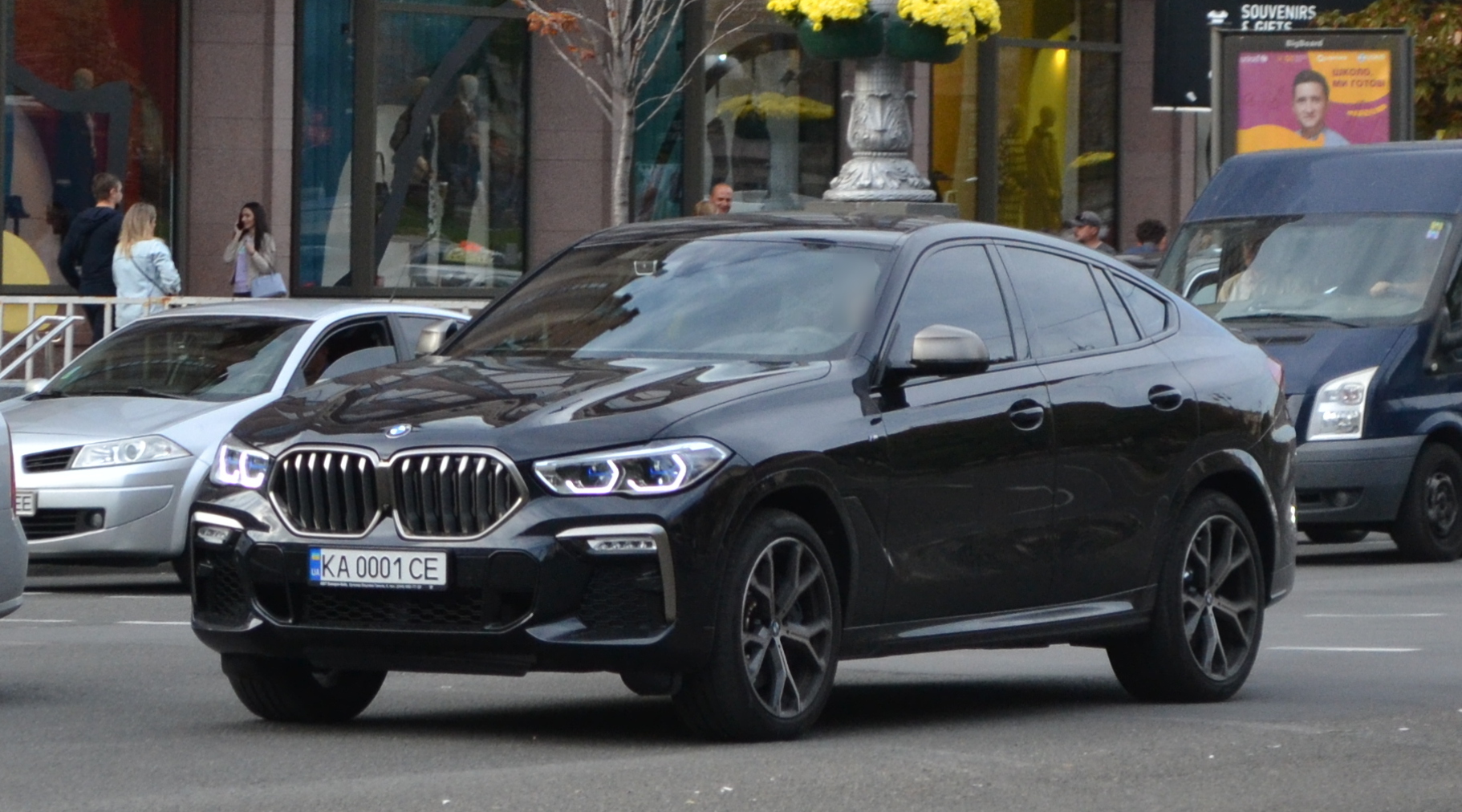 KA 0001 CE, BMW X6 3rd gen (G06), 2019–
