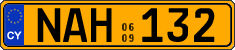 License plate of Cyprus, Commercial vehicles