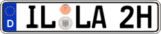 German license plate, Plates for oldtimers (type 