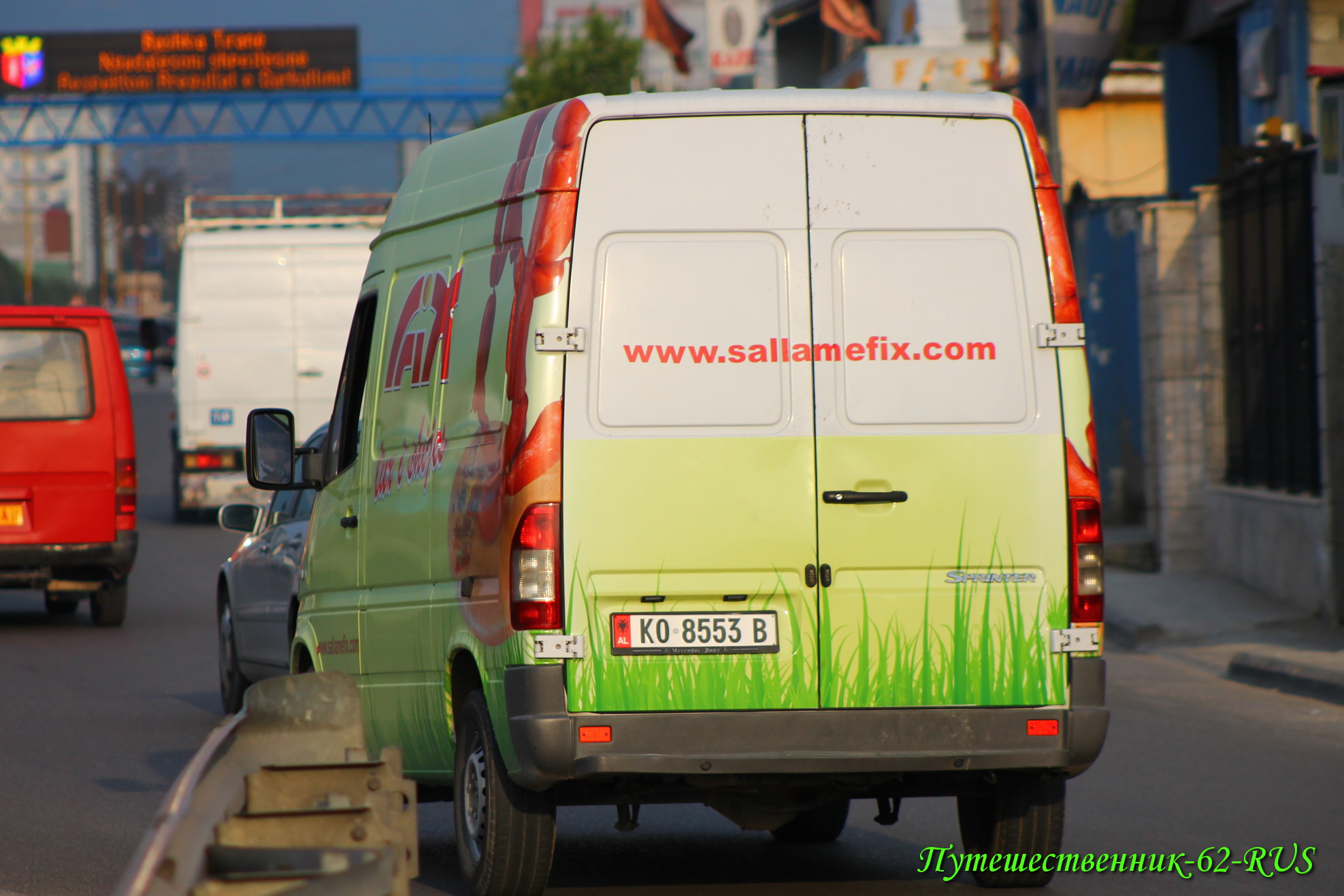 KO 8553 B, Mercedes-Benz Sprinter 1st gen (Classic) (W901–905), facelift, 2000–2006 (2013–2018 for CIS-market)