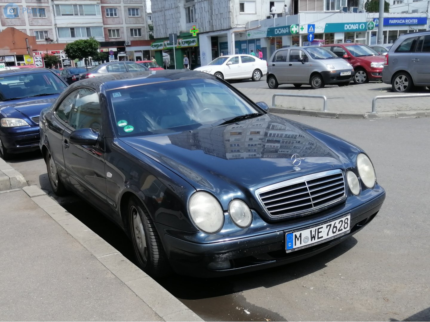 M WE 7628, Mercedes-Benz CLK-Klasse 1st gen Сoupé (C208), 1997–2002