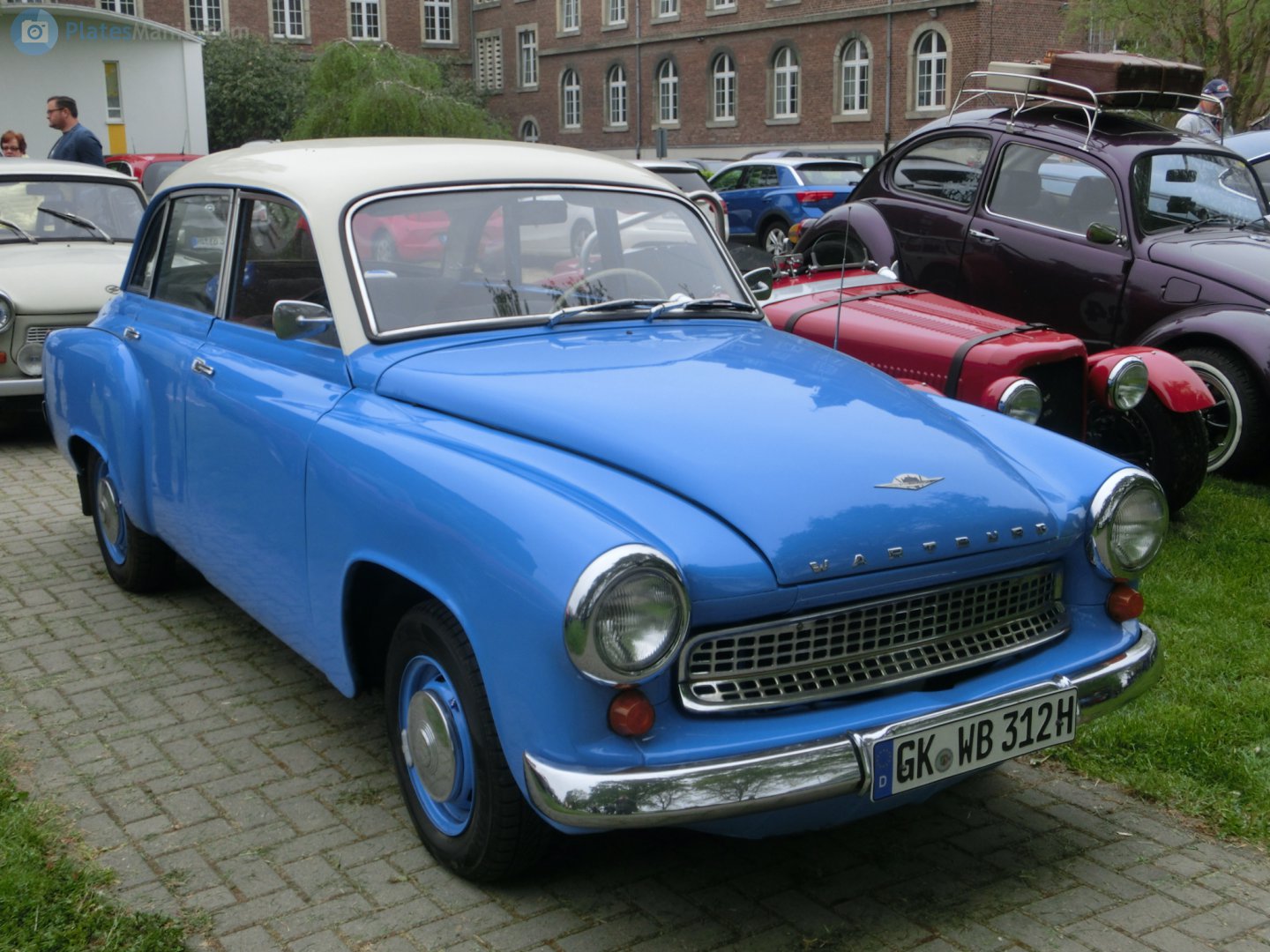 GK WB 312 H, Wartburg 311/312/313 311(312)/0 /1 /6 Llimousine, 1955–1967